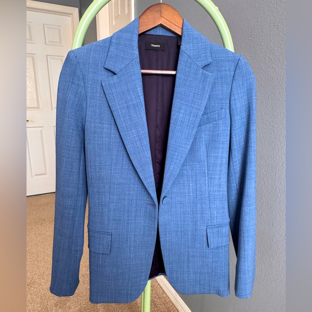 Theory Blue Wemen's Blazer - brand new